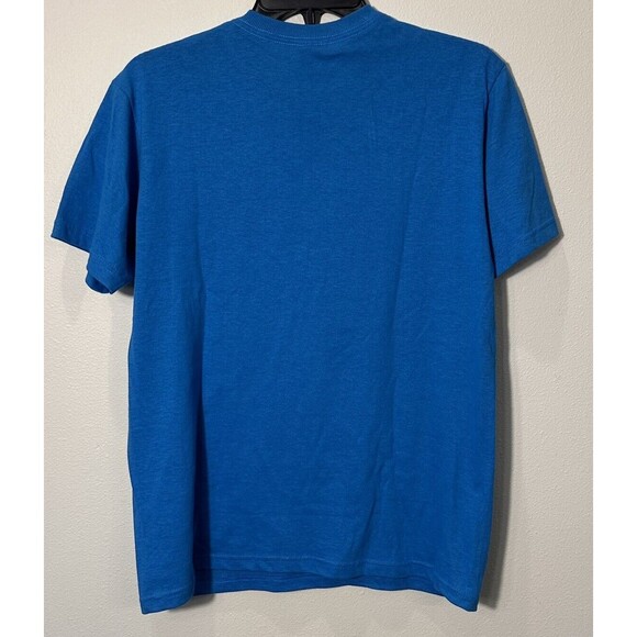 Marvel Captain America Youth/Kids Super Hero Fun Size L Blue Short Sleeve TShirt - Picture 2 of 7